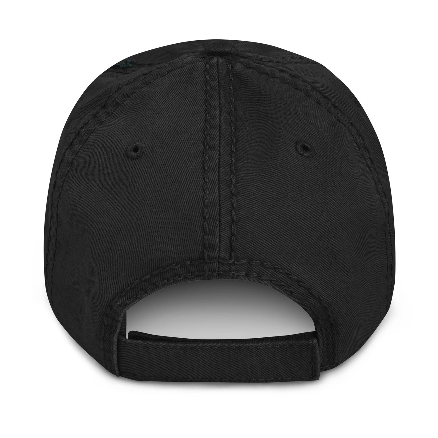 Brand Logo Ripped Dad Hat