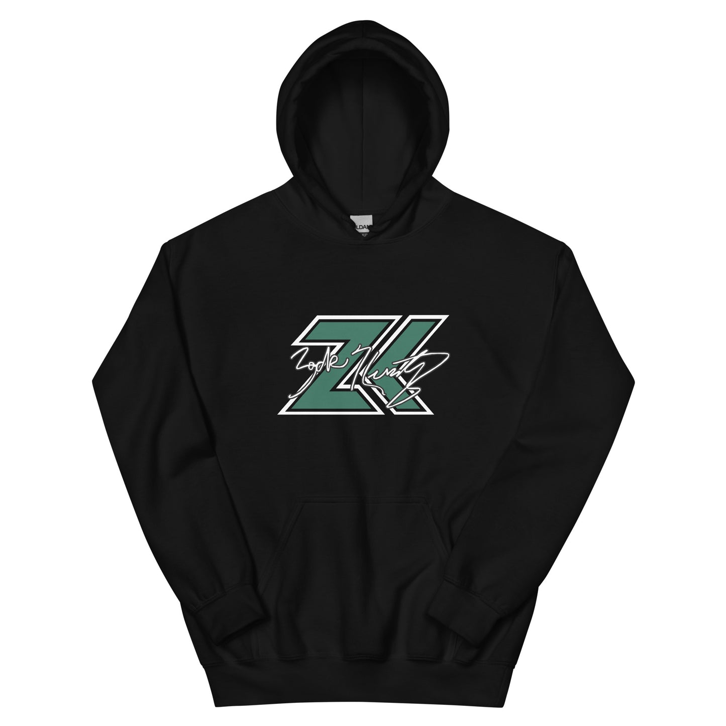 Brand Logo Hoodie - Black
