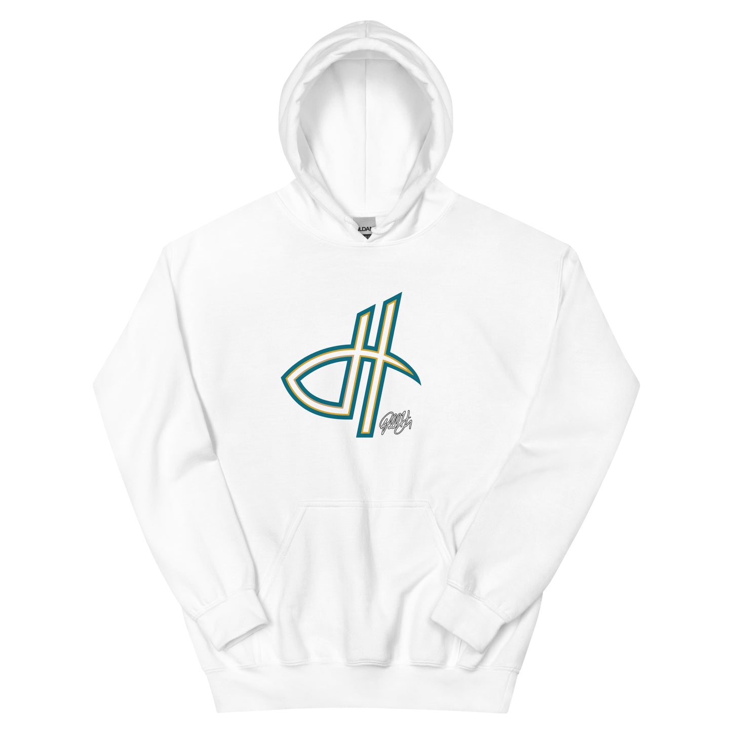 Signature Logo Hoodie - White