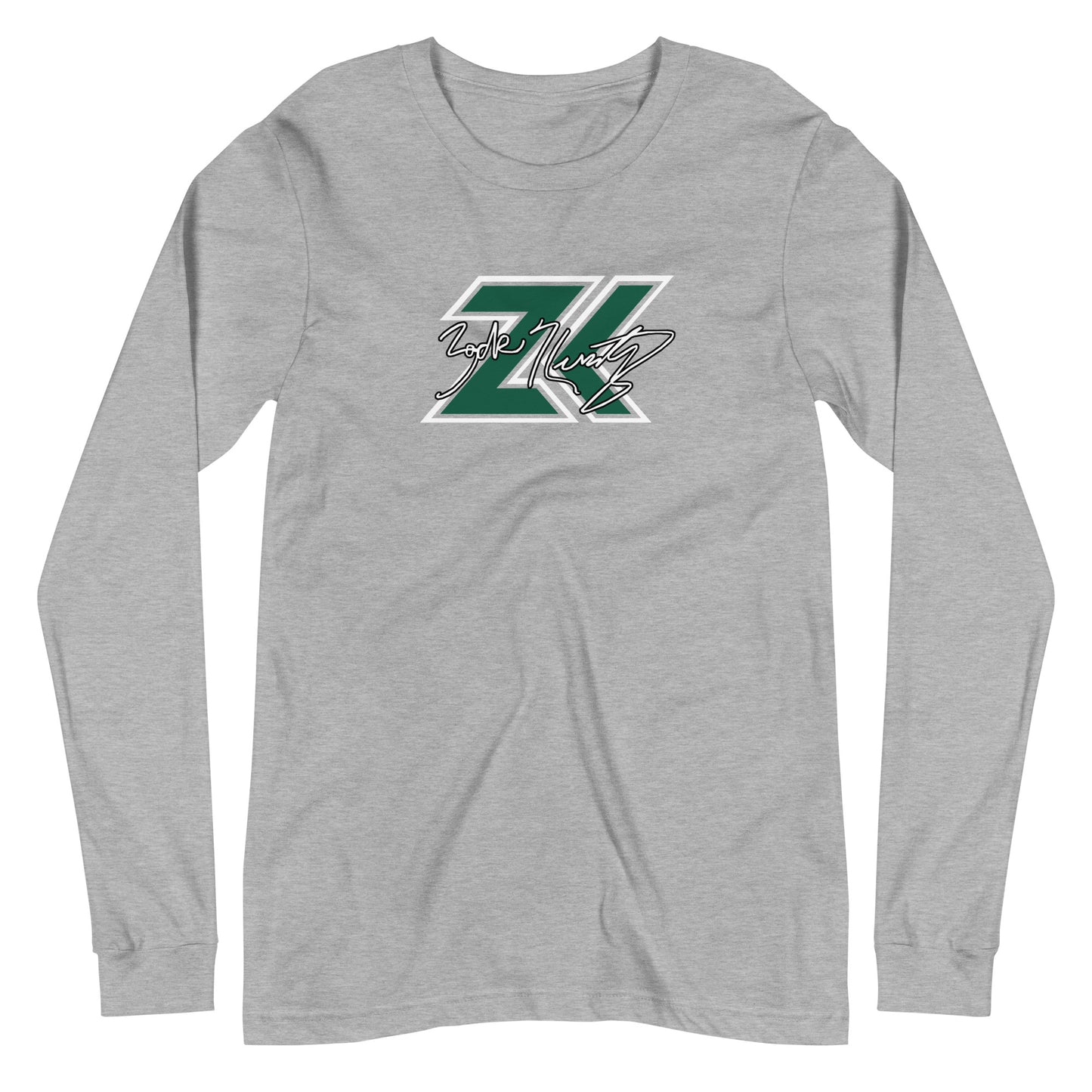 Brand Logo Long Sleeve - Gray