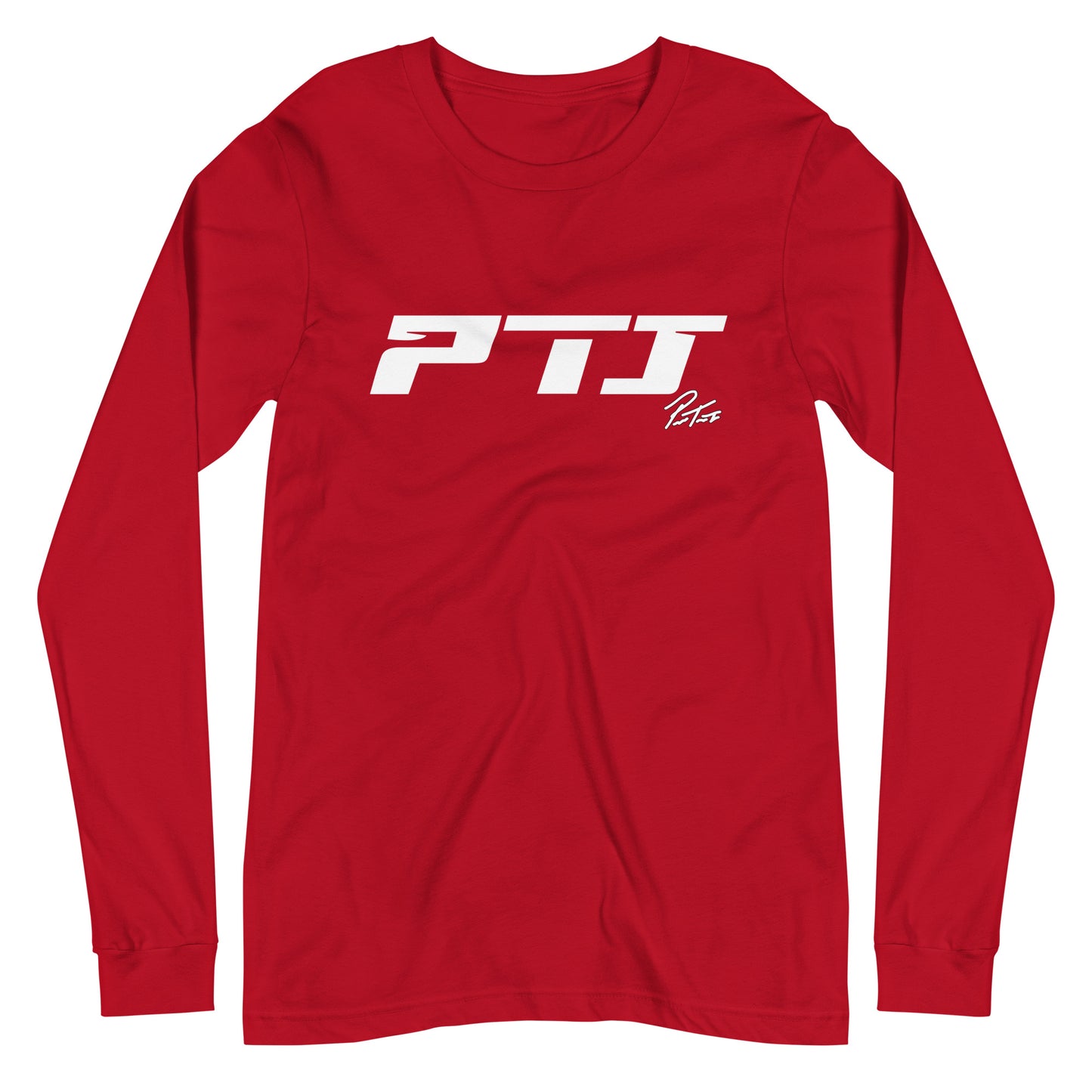 Brand Logo Long Sleeve - Red