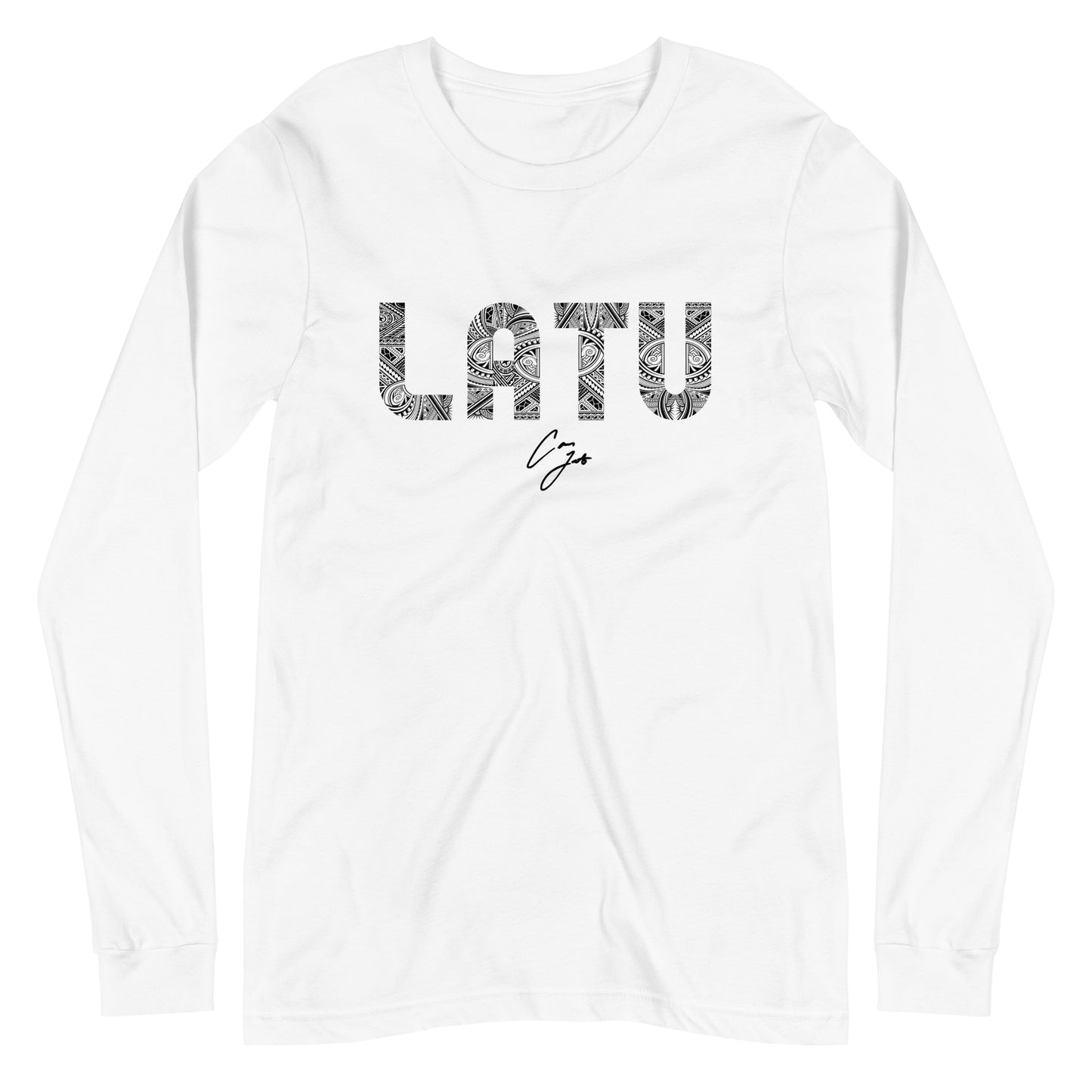 LATU Signature Long Sleeve - White