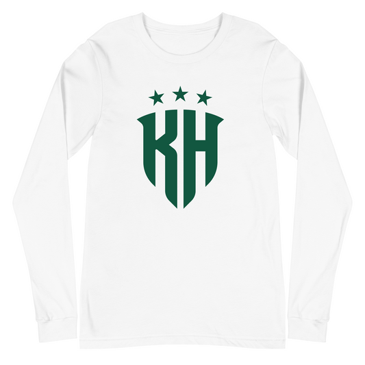 Brand Logo Long Sleeve - White