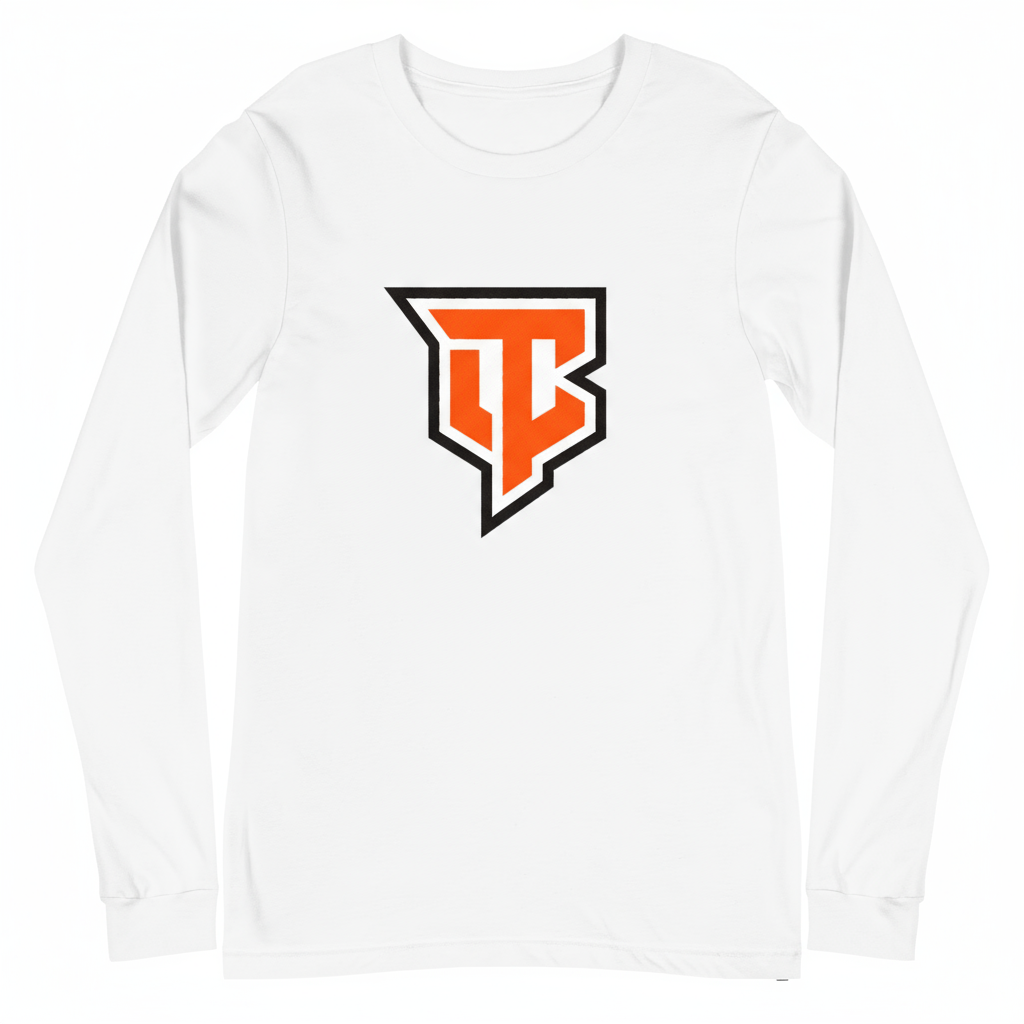 Logo Long Sleeve - White