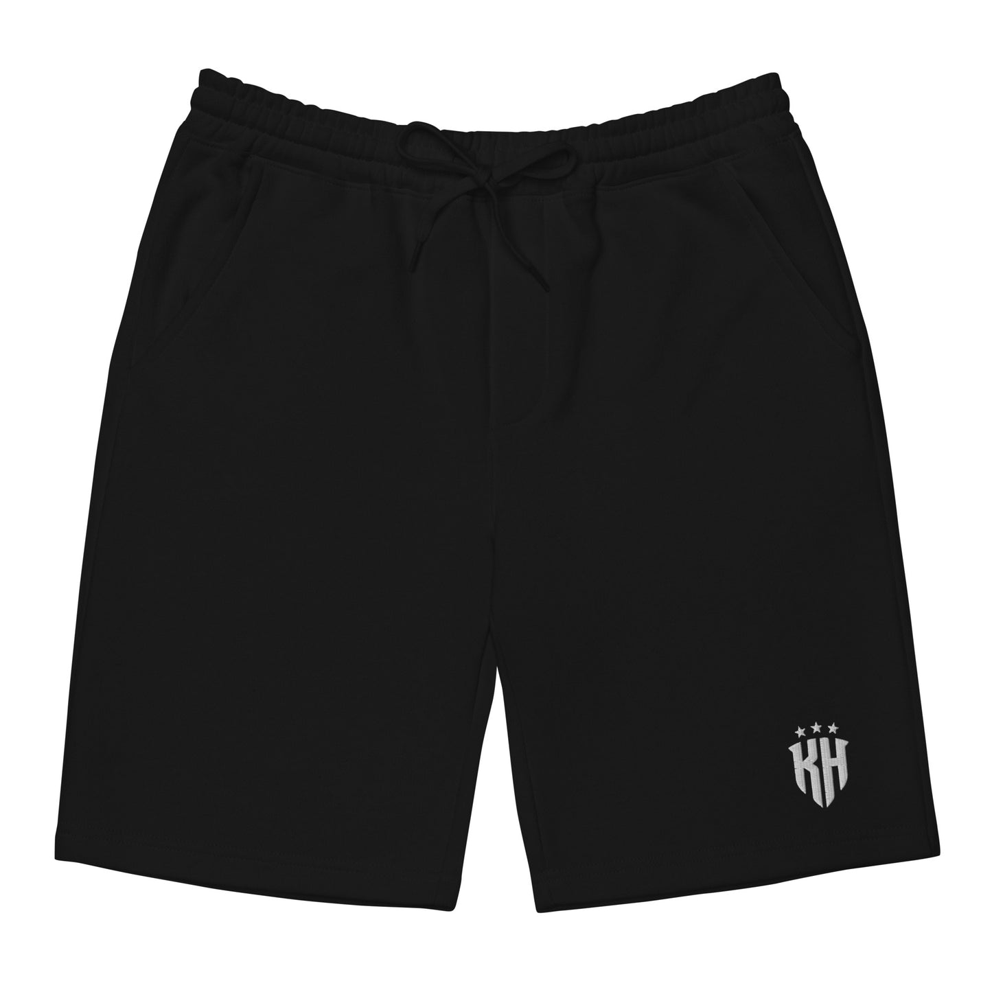 Embroidered Brand Logo Shorts