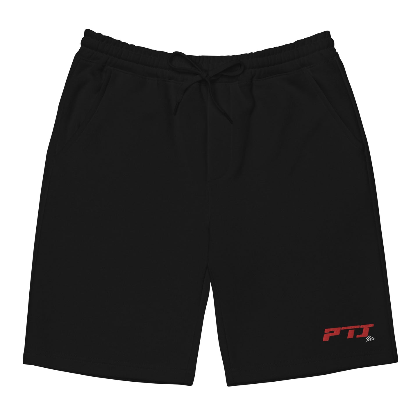 Embroidered Brand Logo Shorts