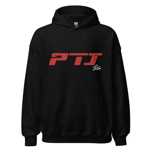 Brand Logo Hoodie - Black