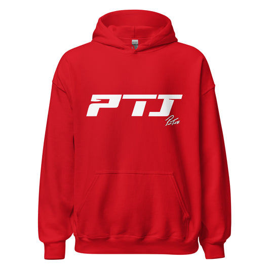 Brand Logo Hoodie - Red