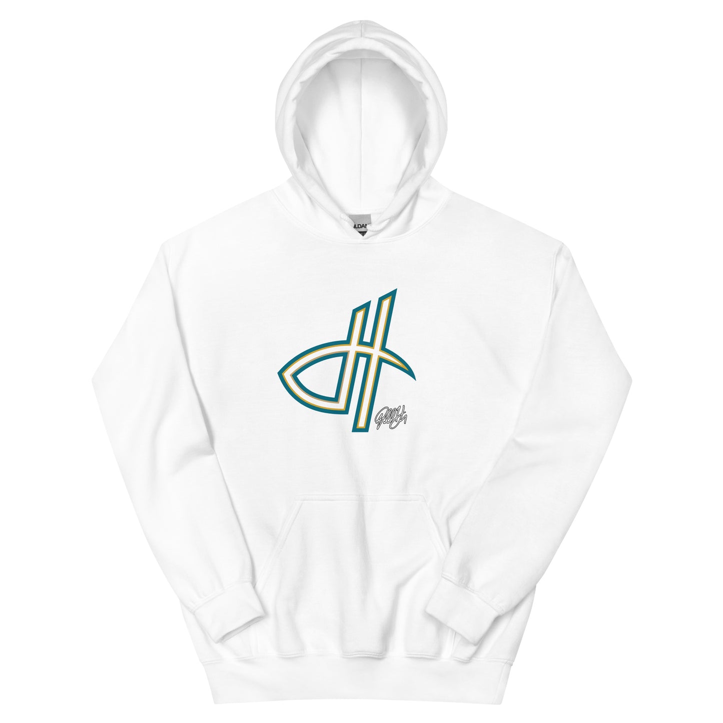 Signature Logo Hoodie -  White