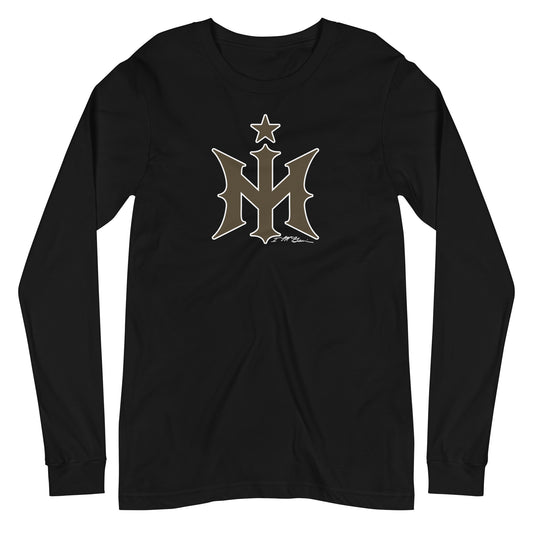 Brand Logo Long Sleeve - Brown