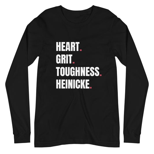 Heart & Grit Long Sleeve - Black