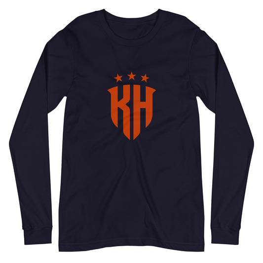 Brand Logo Long Sleeve - Navy