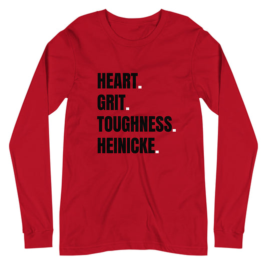 Heart & Grit Long Sleeve - Red