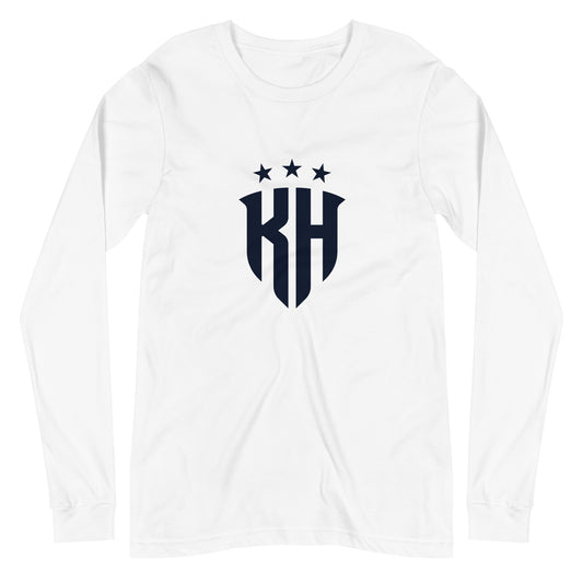 Brand Logo Long Sleeve - White