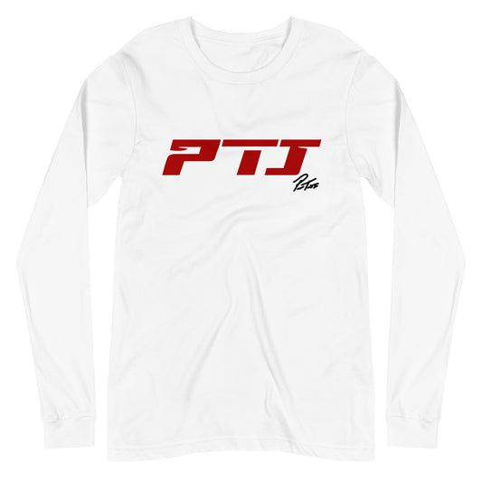 Brand Logo Long Sleeve - White