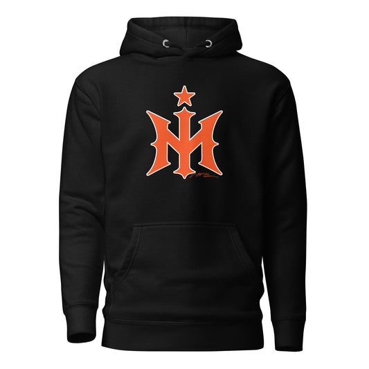 Branded Logo Hoodie - Orange