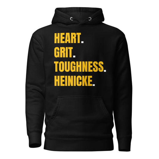 Heinicke Heart & Grit Hoodie - Black