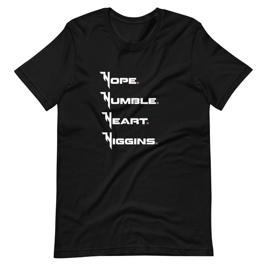 Hope Humble Heart Higgins T-Shirt - Black