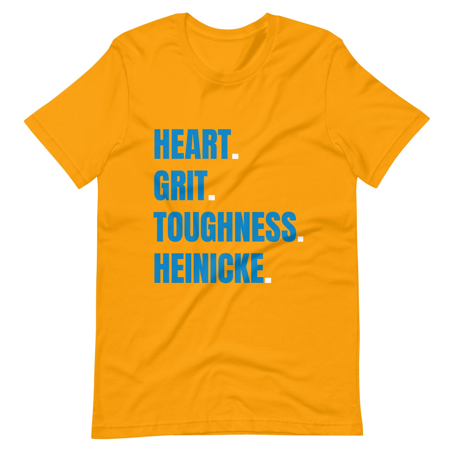 Heinicke Heart & Grit T-Shirt - Gold